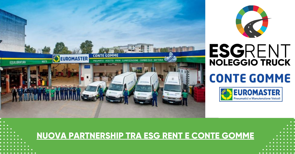 NUOVA PARTNERSHIP TRA ESG RENT E CONTE GOMME