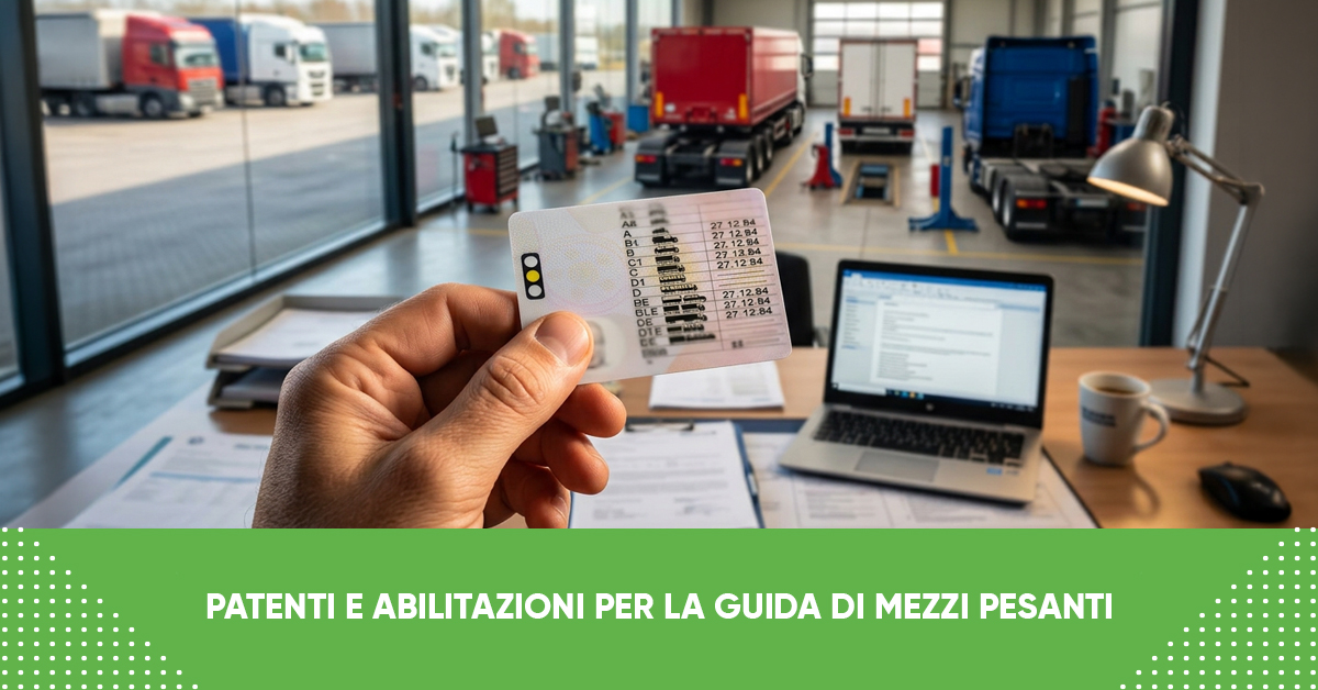 Patenti e abilitazioni per la guida di mezzi pesanti